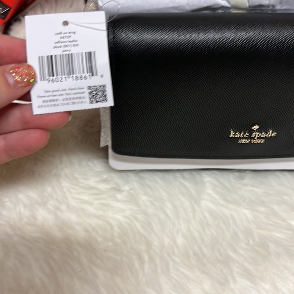 ****SOLD**** Kate Spade ♠️ Crossbody NWT Black - Picture 2 of 7